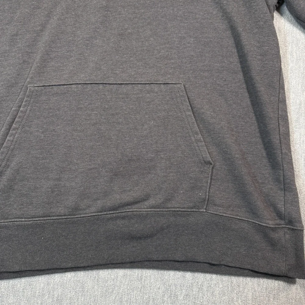 The North Face Hoodie Mens XL Gray Fleece Pullover Logo Graphic Hooded Sweatshir